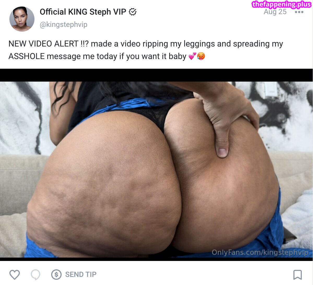 King Steph Allhailkingsteph Hailkingsteph Kingstephvip Nude Onlyfans Photo The