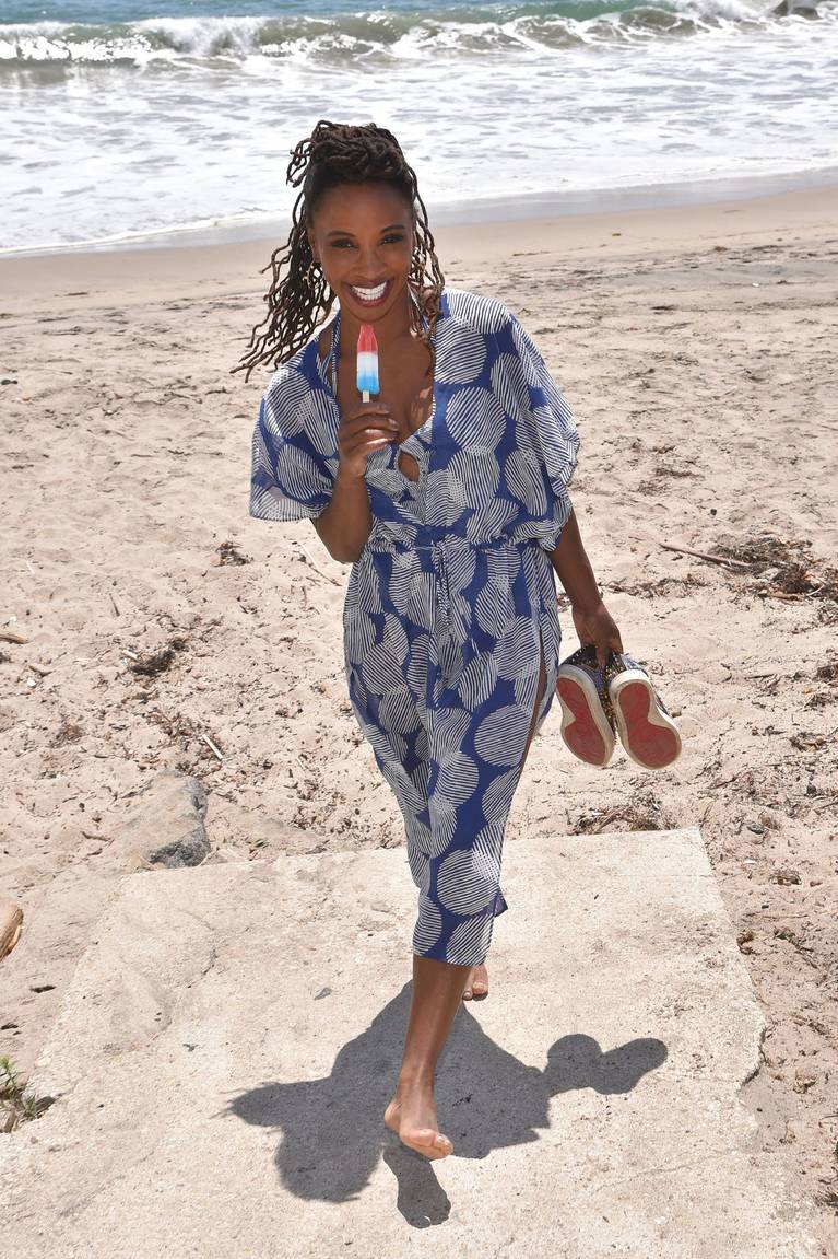 Shanola Hampton On Beach Bikini Photos The Fappening Plus