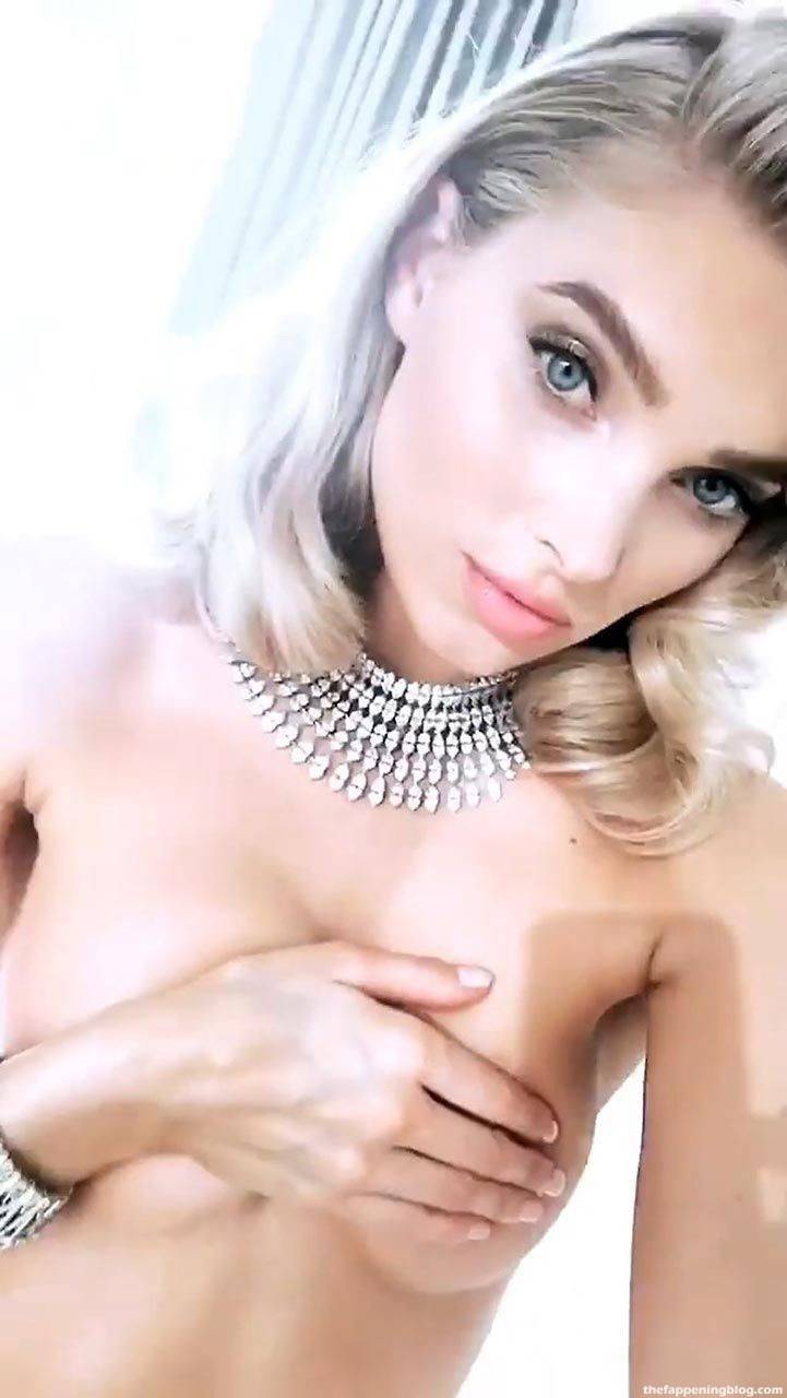 Elsa Hosk Naked Sexy Topless Leaks 53