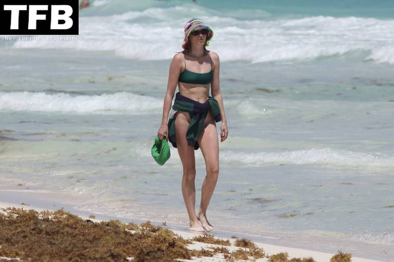 Elsa Hosk on Beach Bikini 1