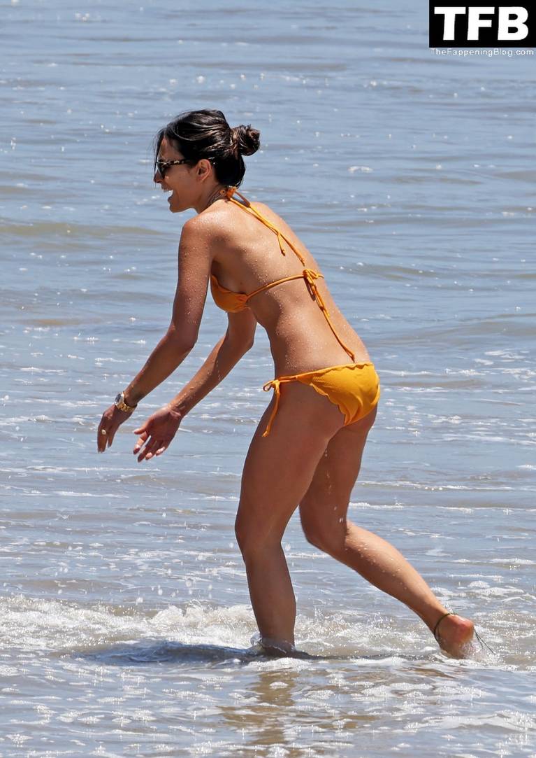 Jordana Brewster on Beach Bikini 24