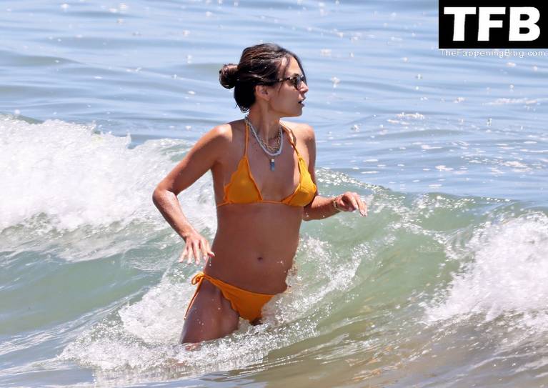 Jordana Brewster on Beach Bikini 32