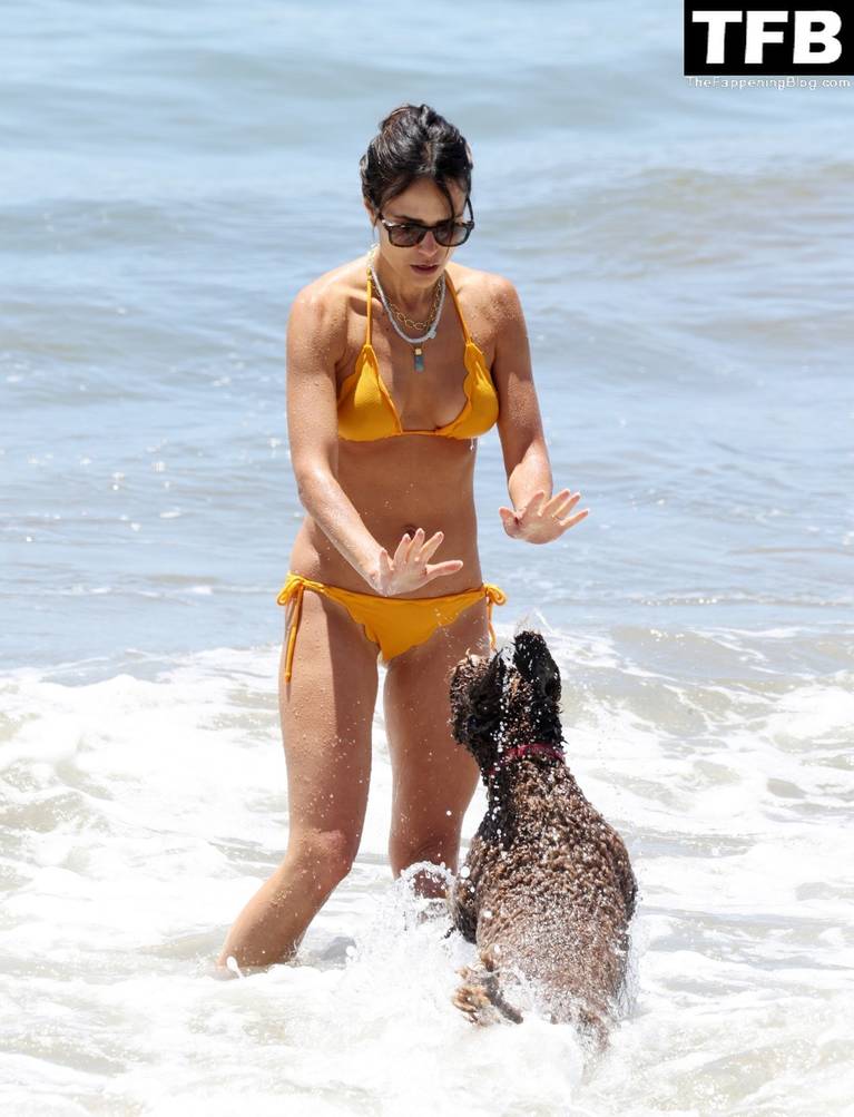 Jordana Brewster on Beach Bikini 71