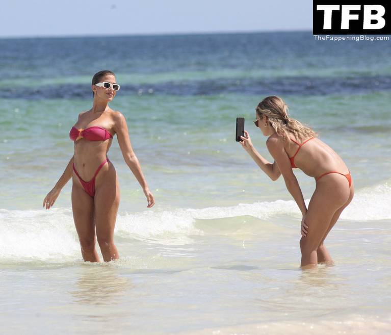 Kara Del Toro Sexy on Beach Bikini 5