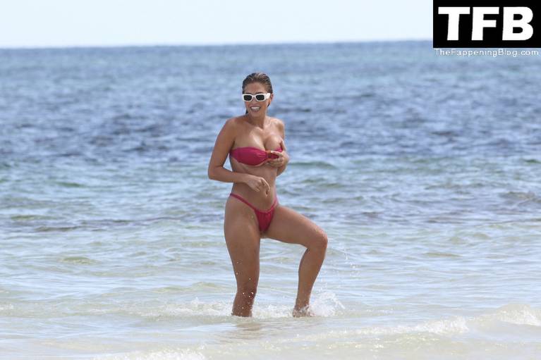 Kara Del Toro Sexy on Beach Bikini 21