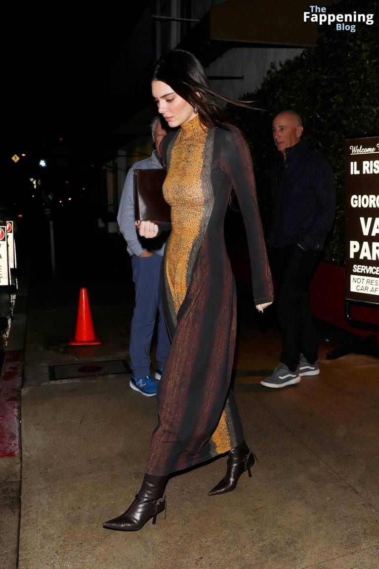 Kendall Jenner Sexy Dress 9