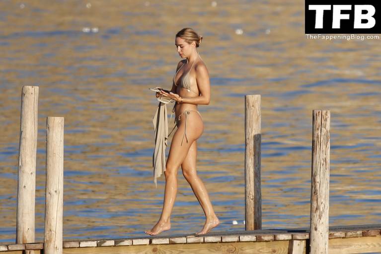 Kimberley Garner Sexy on Beach Bikini 11