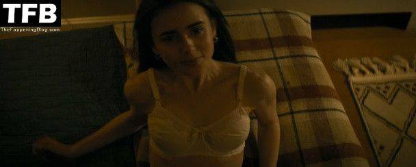 Lily Collins Nude Sexy 63.