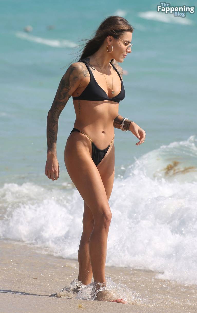Sophia Thomalla Sexy on Beach Bikini 42