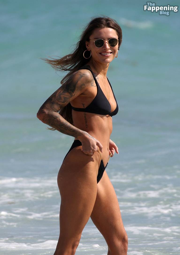 Sophia Thomalla Sexy on Beach Bikini 45