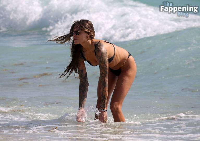 Sophia Thomalla Sexy on Beach Bikini 51