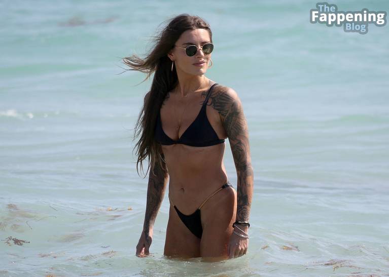 Sophia Thomalla Sexy on Beach Bikini 52