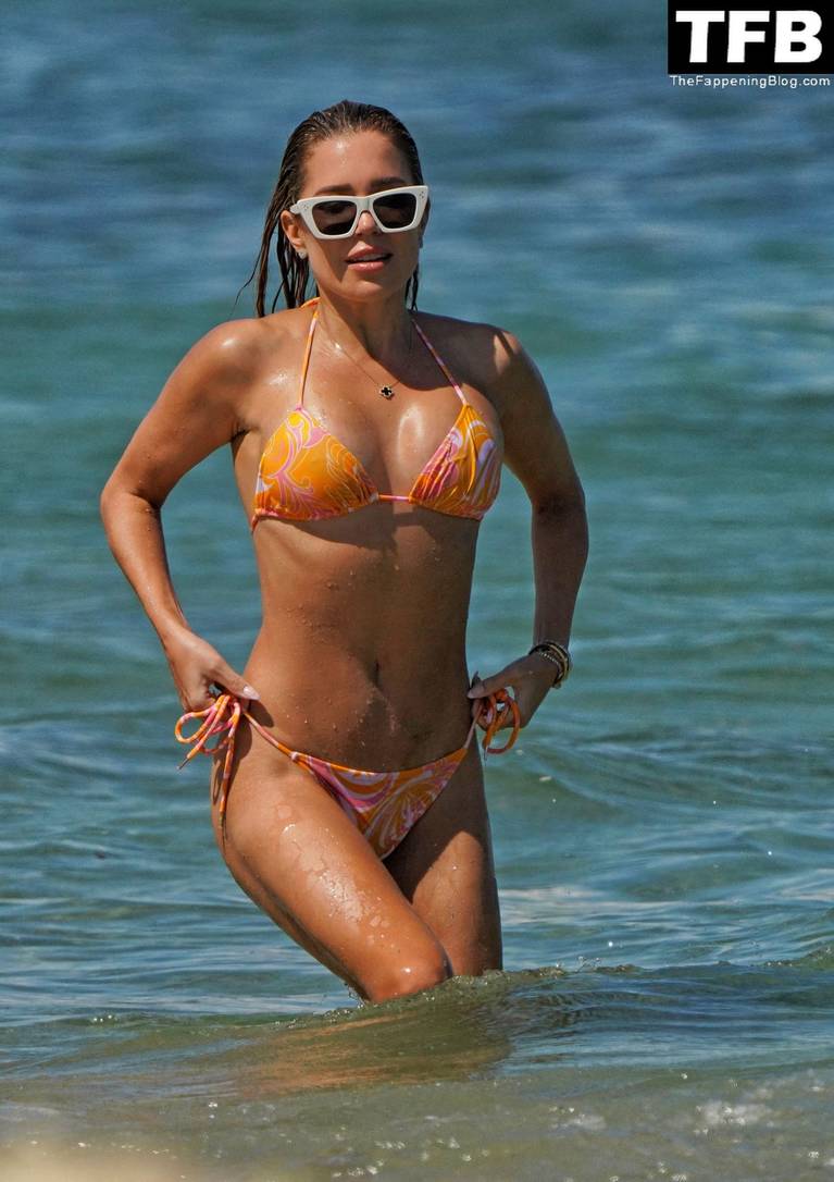 Sylvie Meis Sexy on Beach Bikini 91