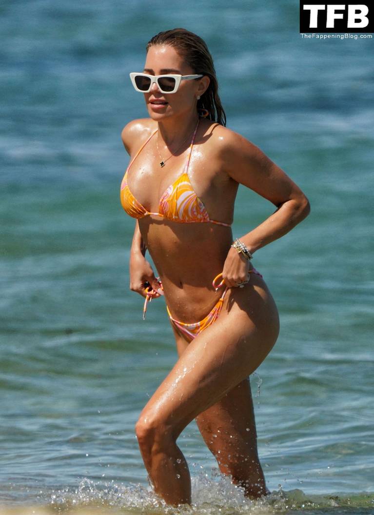 Sylvie Meis Sexy on Beach Bikini 93
