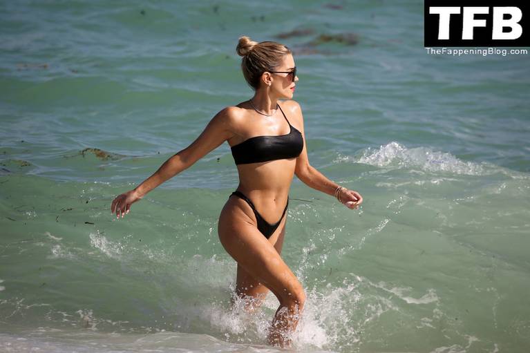 Sylvie Meis Sexy on Beach Bikini 65