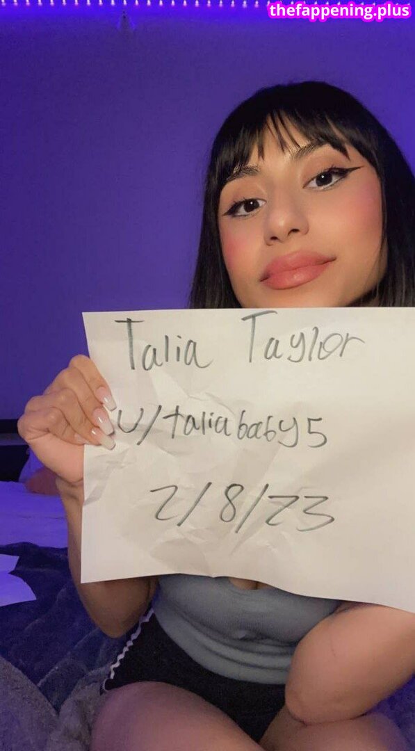 Talia Taylor Taliatayylor Nude Onlyfans Photo The Fappening Plus